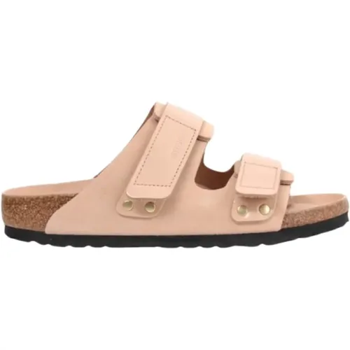 Sandals with Nubuck Leather Upper , female, Sizes: 3 UK - Birkenstock - Modalova