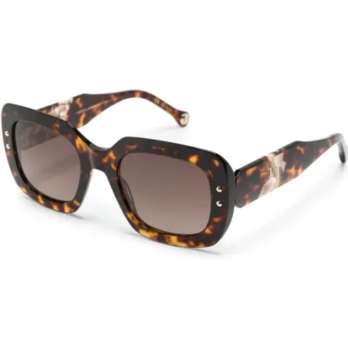 Her0186S C9Kha Sunglasses , female, Sizes: 52 MM - Carolina Herrera - Modalova