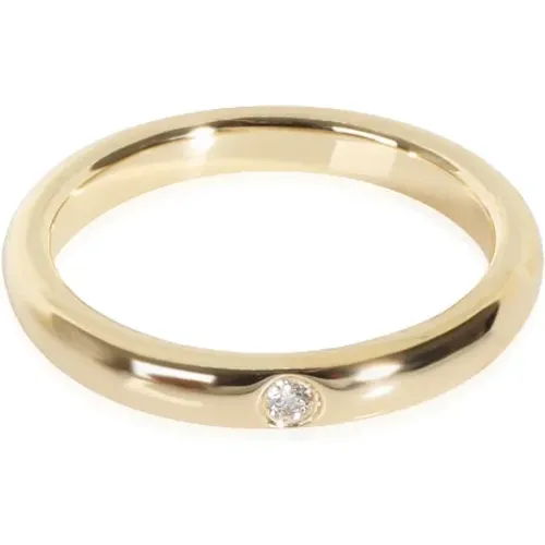 Pre-owned Gold rings , female, Sizes: ONE SIZE - Tiffany & Co. Pre-owned - Modalova