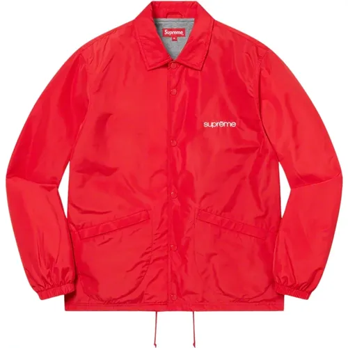 Coaches Jacket Limited Edition , male, Sizes: XL - Supreme - Modalova