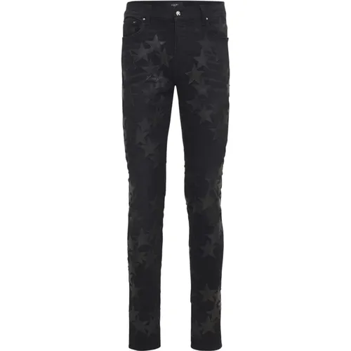 Cotton Denim Skinny Jeans , male, Sizes: W30 - Amiri - Modalova