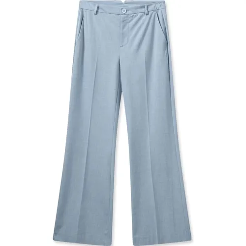 Lässige Cashmere Blaue Hose , Damen, Größe: 2XS - MOS MOSH - Modalova