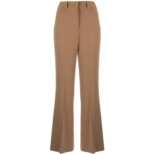 Trousers Camel , female, Sizes: L - Alberto Biani - Modalova