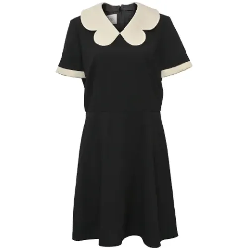 Pre-owned Wool dresses , female, Sizes: M - Valentino Vintage - Modalova