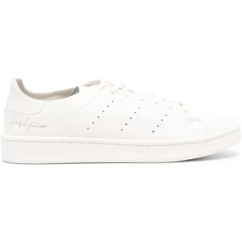 Premium Leather Stan Smith Shoes , male, Sizes: 7 1/2 UK, 8 UK, 7 UK, 8 1/2 UK, 5 UK, 6 UK, 10 UK - Y-3 - Modalova