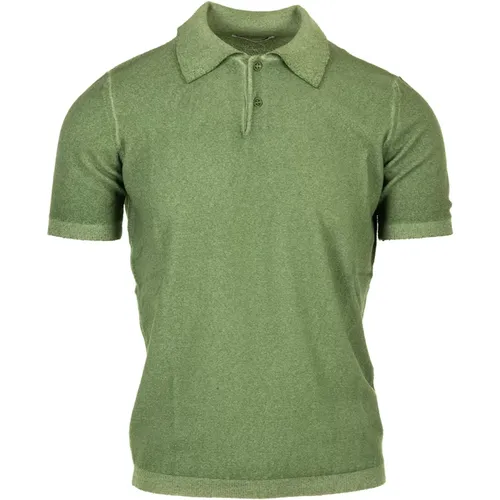 Grüne Polo T-shirts und Polos , Herren, Größe: M - Kangra - Modalova