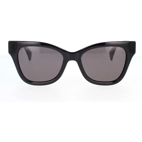Elegant Cat-Eye Sunglasses , female, Sizes: 52 MM - Gucci - Modalova