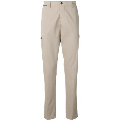 Cotton Pants with Side and Back Pockets , male, Sizes: W38 - Eleventy - Modalova