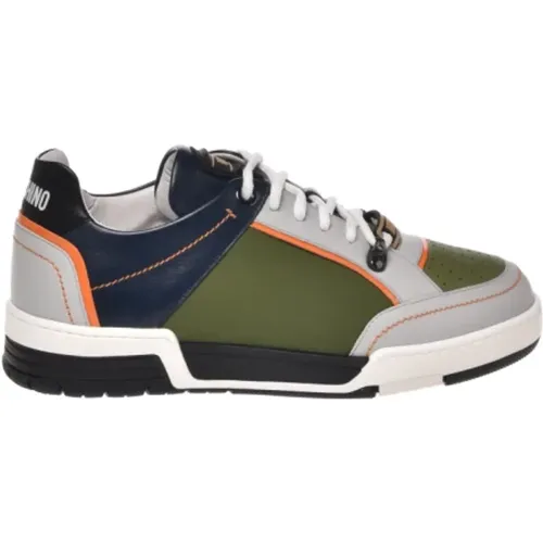 Fashionable Sneakers , male, Sizes: 10 UK - Moschino - Modalova