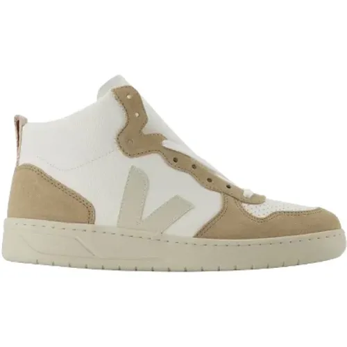 Leather sneakers , male, Sizes: 10 1/2 UK - Veja - Modalova