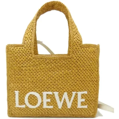 Pre-owned Fabric handbags , female, Sizes: ONE SIZE - Loewe Pre-owned - Modalova