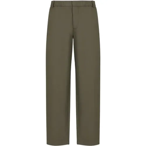Straight Trousers , male, Sizes: W32, W33, W34, W31, W36 - Armani Exchange - Modalova