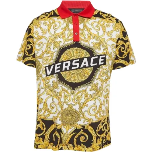 Pre-owned Cotton tops , male, Sizes: XS - Versace Pre-owned - Modalova