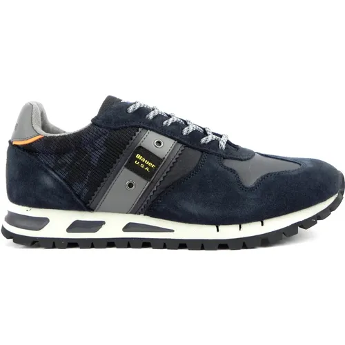 Gym Shoes , male, Sizes: 6 UK - Blauer - Modalova