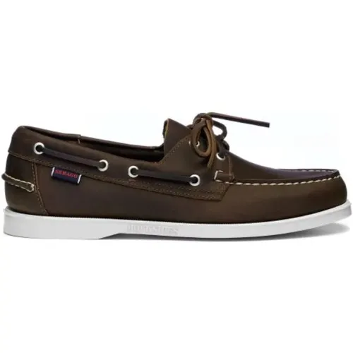 Brauner Loafer Bootsschuh Ss24 , Herren, Größe: 44 EU - Sebago - Modalova