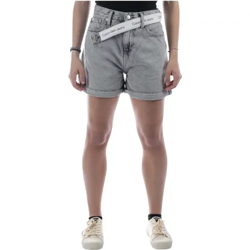 Denim Mom Shorts for Women , female, Sizes: W25 - Calvin Klein - Modalova