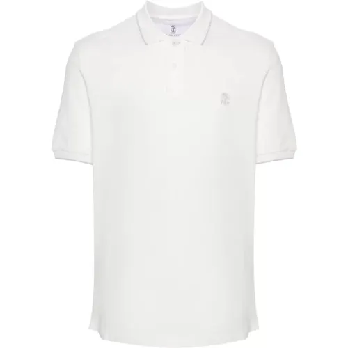 Polo Shirt with Logo , male, Sizes: XL - BRUNELLO CUCINELLI - Modalova