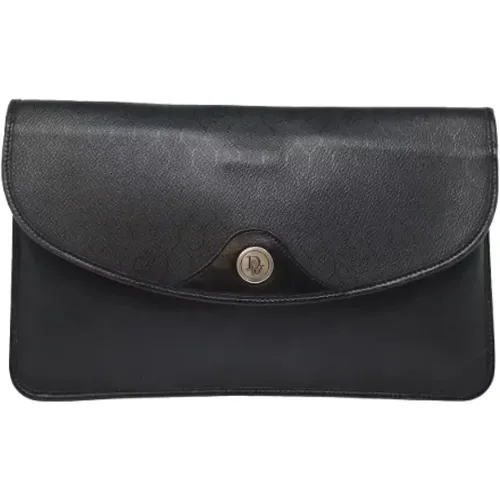 Pre-owned Leather clutches , female, Sizes: ONE SIZE - Dior Vintage - Modalova