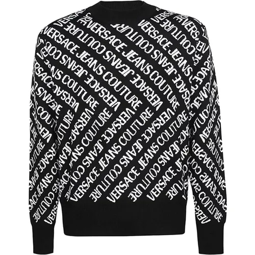 Stylish Sweaters , male, Sizes: S - Versace Jeans Couture - Modalova