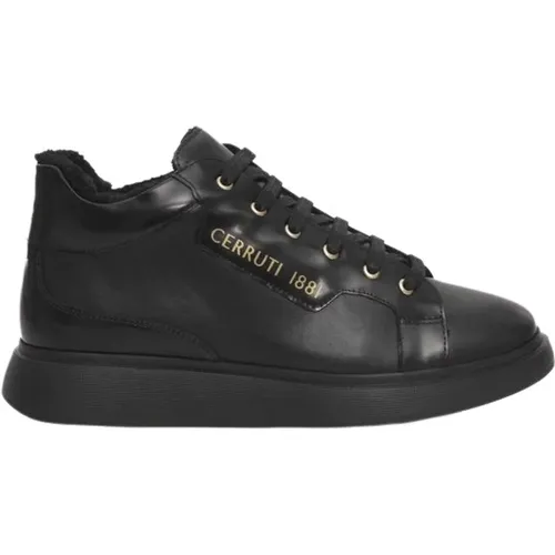 Leather Platform Sneakers Women , female, Sizes: 4 UK - Cerruti 1881 - Modalova