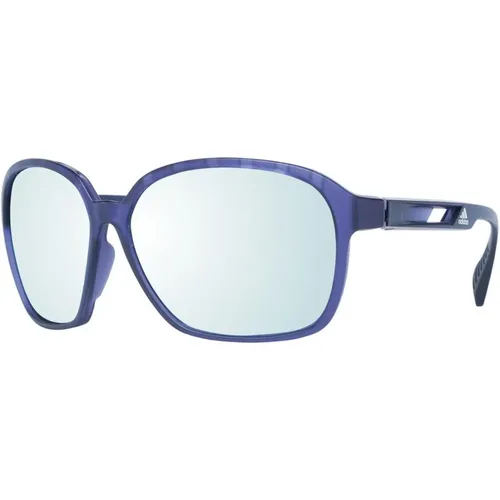 Lila Quadratische Polarisierte Sonnenbrille Frauen - Adidas - Modalova