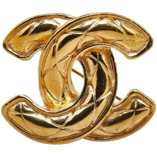 Pre-owned Metal chanel-jewelry , female, Sizes: ONE SIZE - Chanel Vintage - Modalova