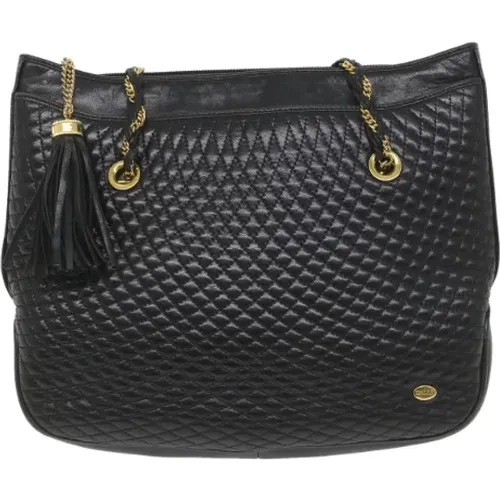 Pre-owned Leder Schultertasche , Damen, Größe: ONE Size - Bally Pre-owned - Modalova