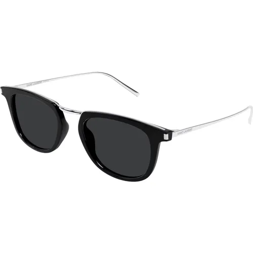 Sonnenbrille SL 753 Schwarz , Herren, Größe: 50 MM - Saint Laurent - Modalova