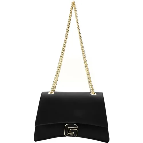 Chain Shoulder Bag in Monochrome Eco-leather , female, Sizes: ONE SIZE - Gaëlle Paris - Modalova