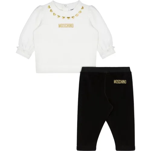 Gemütliches Sweatshirt und Hosen Set - Moschino - Modalova