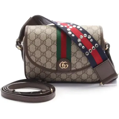 Pre-owned Canvas crossbody-bags , female, Sizes: ONE SIZE - Gucci Vintage - Modalova