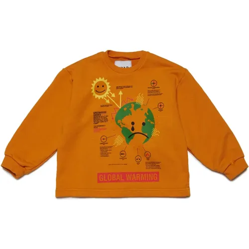 Sweatshirt mit Global Warming Druck - Myar - Modalova