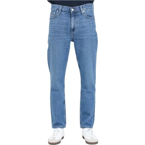 Dad Tapered Denim Jeans , Herren, Größe: W34 - Tommy Jeans - Modalova