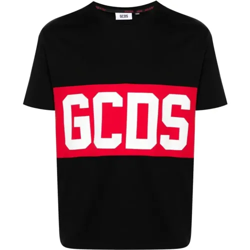 Logo Band T-Shirt , male, Sizes: L - Gcds - Modalova