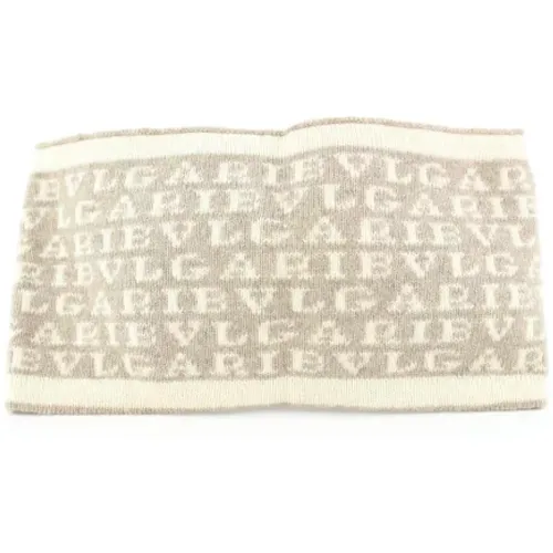Pre-owned Canvas hair-accessories , female, Sizes: ONE SIZE - Bvlgari Vintage - Modalova