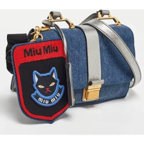 Pre-owned Denim schultertasche - Miu Miu Pre-owned - Modalova