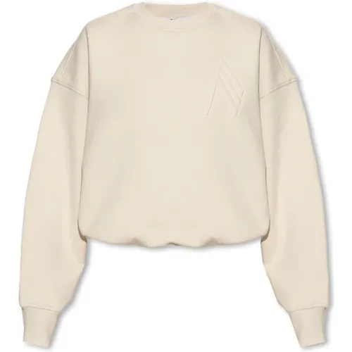 Sweatshirt with logo , female, Sizes: 2XS - The Attico - Modalova