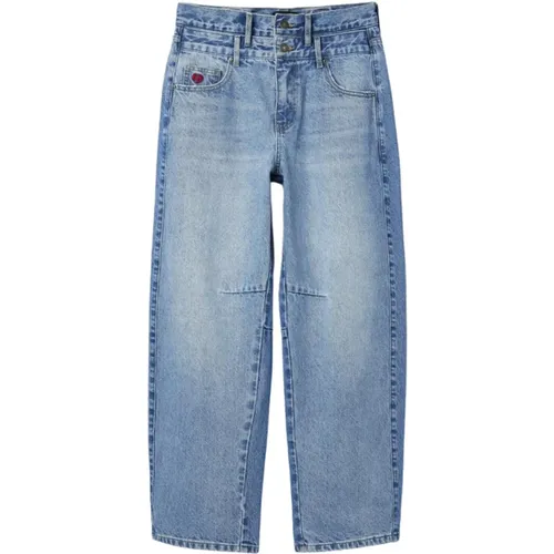 Swdd64 Bootcut Jeans , female, Sizes: 2XL, L, XL, M - Desigual - Modalova