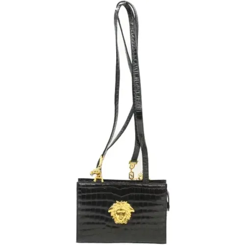 Pre-owned Leather shoulder-bags , female, Sizes: ONE SIZE - Versace Pre-owned - Modalova