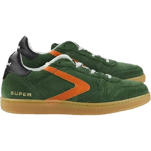 Grüne Wildleder Sneakers , Herren, Größe: 40 EU - Valsport 1920 - Modalova