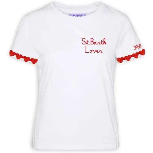 T-shirts and Polos , female, Sizes: M, S, XS - MC2 Saint Barth - Modalova
