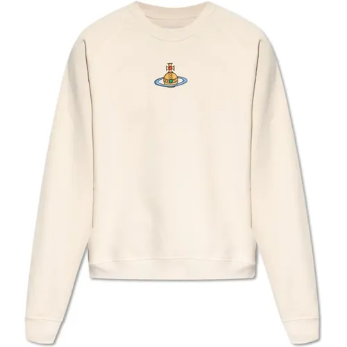 Sweatshirt mit Logo , Herren, Größe: XL - Vivienne Westwood - Modalova
