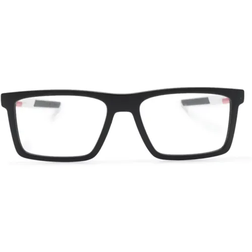 Schwarze Optische Brille Stilvoll und vielseitig , Herren, Größe: 54 MM - Prada - Modalova