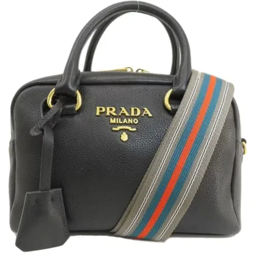 Pre-owned Leather prada-bags , female, Sizes: ONE SIZE - Prada Vintage - Modalova