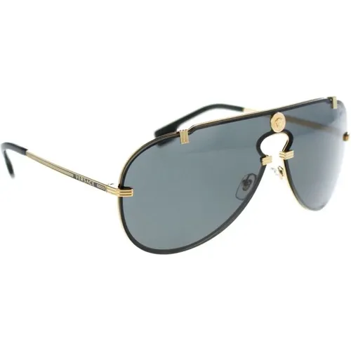 Iconic Sonnenbrille mit einheitlichen Gläsern - Versace - Modalova