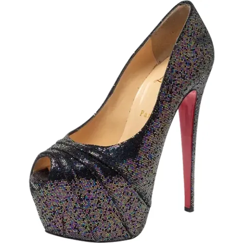 Pre-owned Stoff heels , Damen, Größe: 38 EU - Christian Louboutin Pre-owned - Modalova