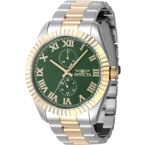Green Dial Quartz Watch Specialty Collection , male, Sizes: ONE SIZE - Invicta Watches - Modalova
