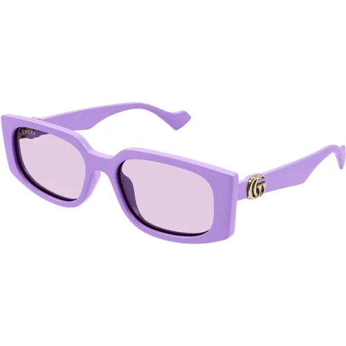 Minimalist Rectangular Sunglasses Gg1534S 004 , female, Sizes: 55 MM - Gucci - Modalova