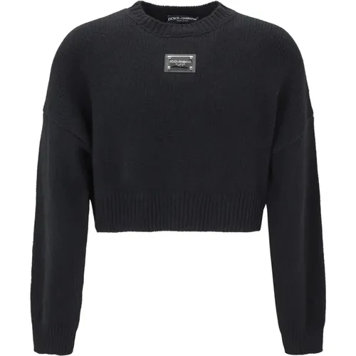 Women's Clothing Sweater Aw20 , female, Sizes: XS, S - Dolce & Gabbana - Modalova