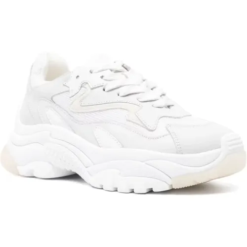 Weiße Sneakers , Damen, Größe: 37 EU - Ash - Modalova
